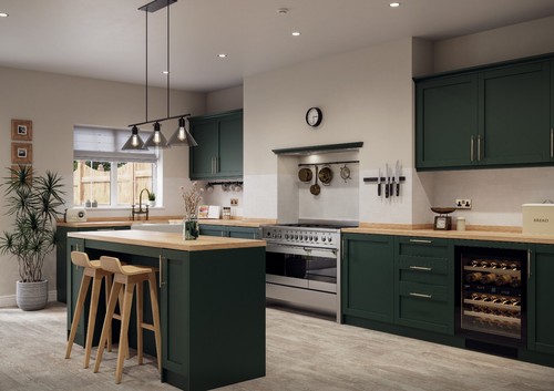 New fir green skinny woodgrain - fir,