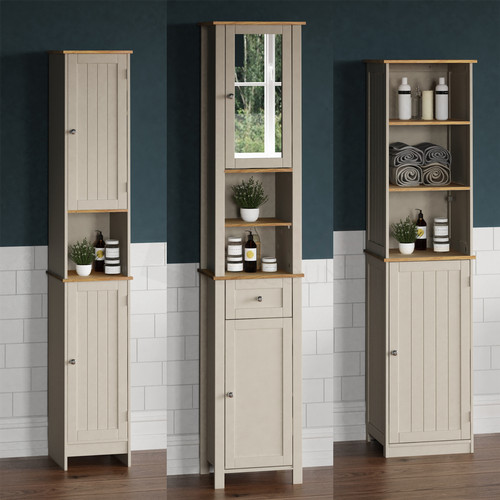 Bathroom tallboy cabinet - bathroom,