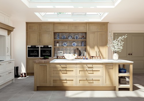 Shaker solid oak kitchen - shaker,