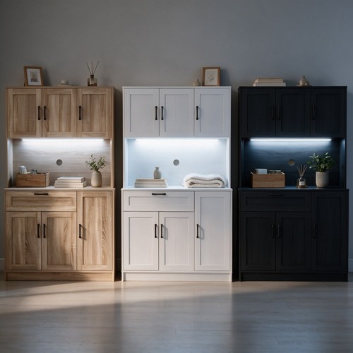 Kitchen cupboard 175cm tall - cupboard,