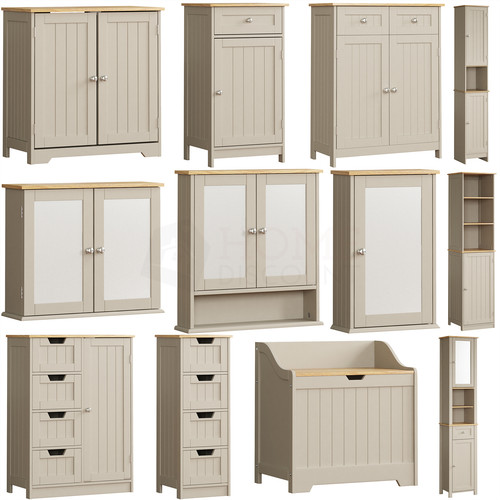 Bathroom cabinet double single - cabinet,
