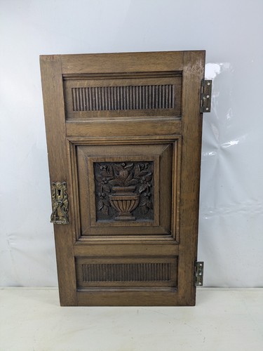 Antique wooden carved oak - wooden,