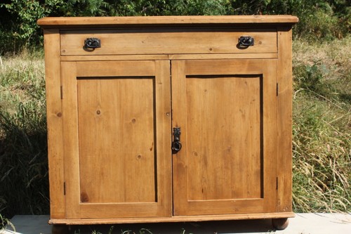 Victorian antique waxed pine - antique,