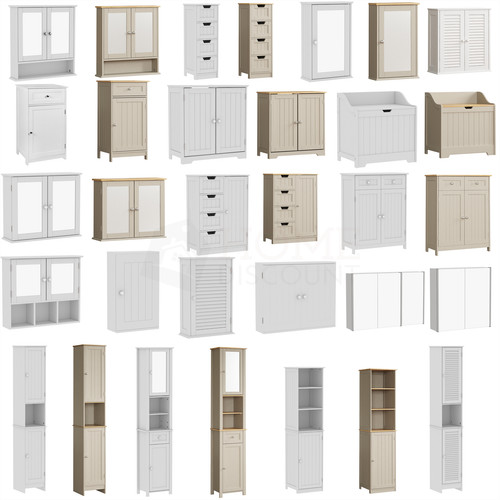 Bathroom cabinet single double - bathroom,